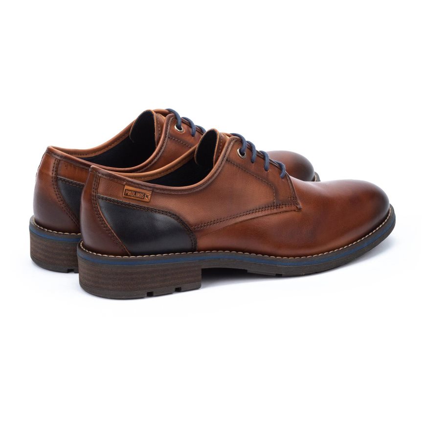 Men's Pikolinos YORK Casual Shoes Brown | NZ Y137905